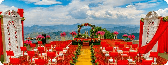Scenic Mountain Wedding Venue